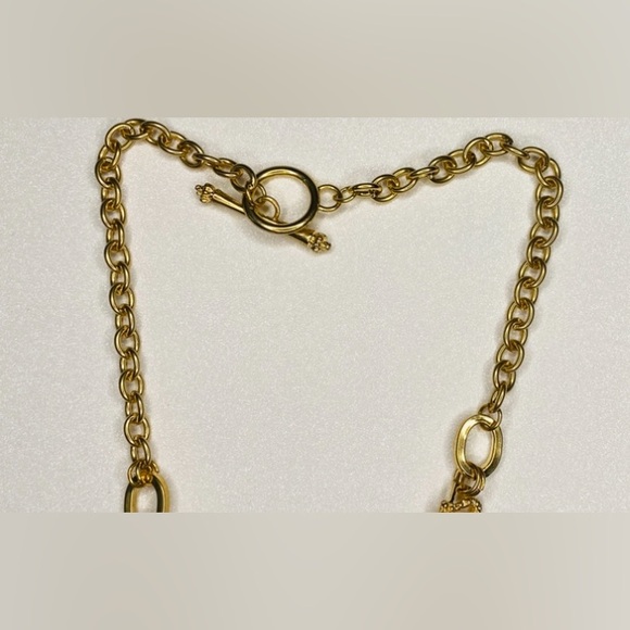 Juicy Couture Y2K vintage Gold Heart Charm Necklace - Picture 4 of 11